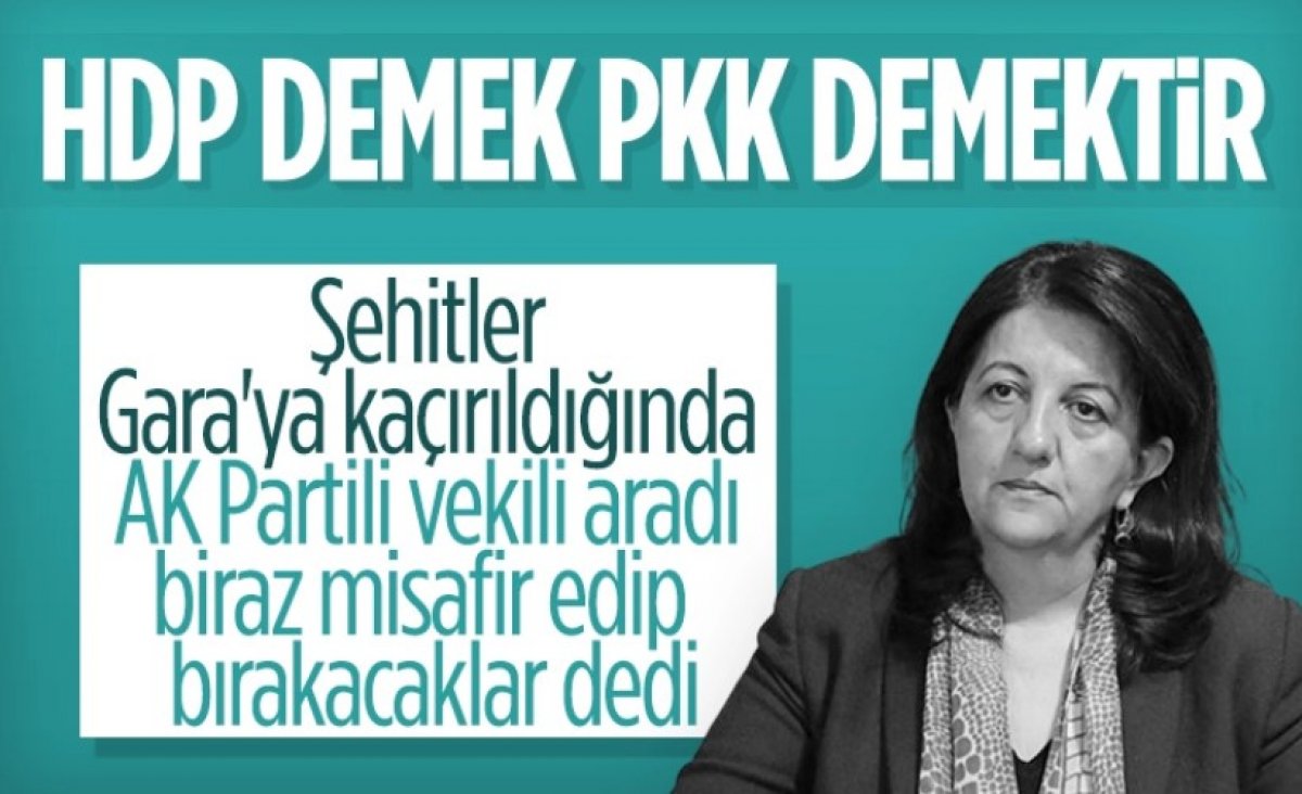 AK Party member Öznur Çalık spoke about her meeting with Pervin Buldan # 1