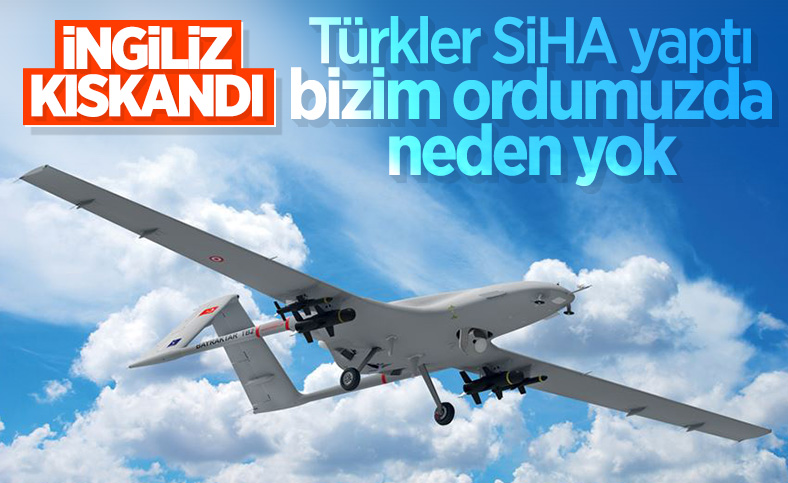 İngiliz basınından Türkiye'nin insansız hava gücüne övgü