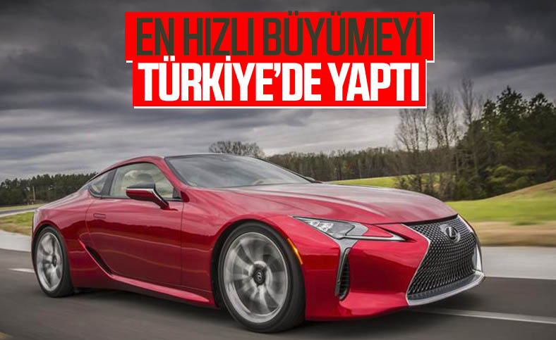 Lexus, 2020'de en hızlı büyümesini Türkiye'de kaydetti