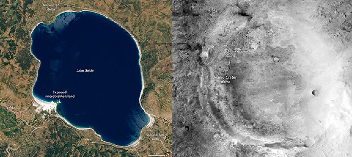 Hours before landing on Mars, a new Salda Lake share came from NASA #4