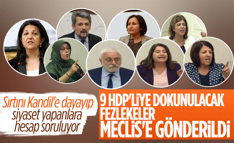 HDP'li 9 milletvekili hakkında fezleke hazırlandı