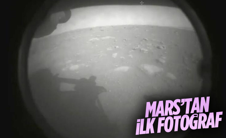 Mars'tan ilk fotoğraf geldi