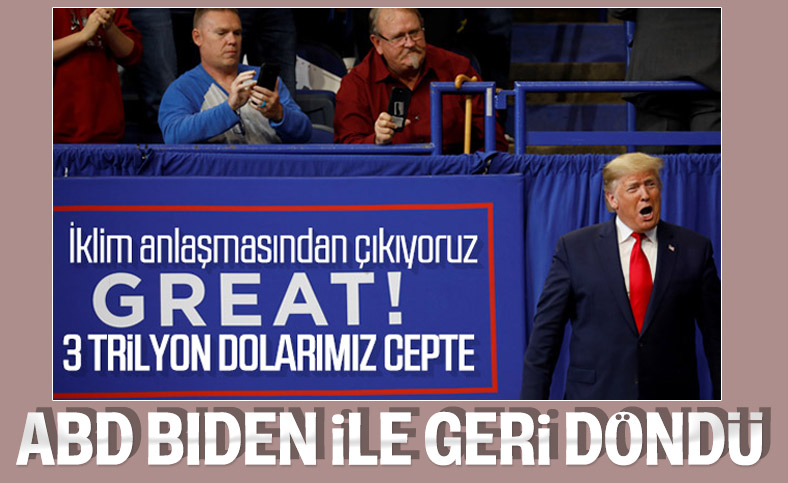 ABD, resmi olarak yeniden Paris İklim Anlaşması'na döndü