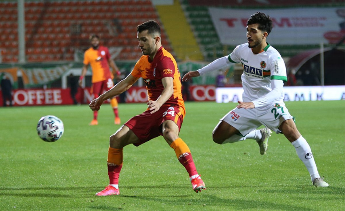 Galatasaray, Alanya dan 3 puanla döndü #1