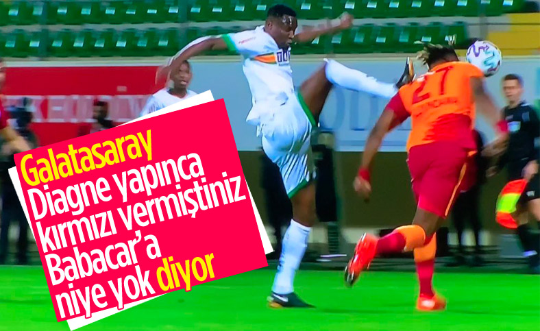 Galatasaray'dan kırmızı kart tepkisi