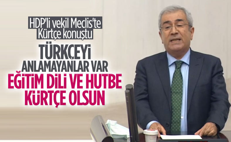 İmam Taşçıer, Meclis'te Kürtçe konuşma yaptı