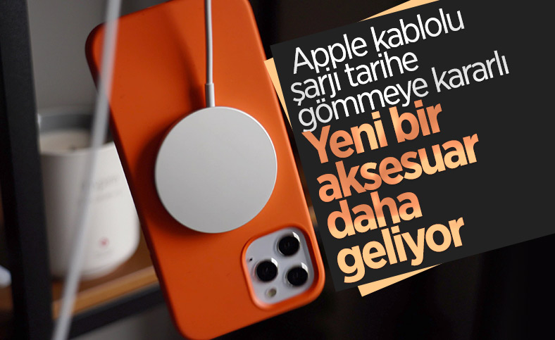 Apple, MagSafe benzeri yeni bir şarj aksesuarı geliştiriyor