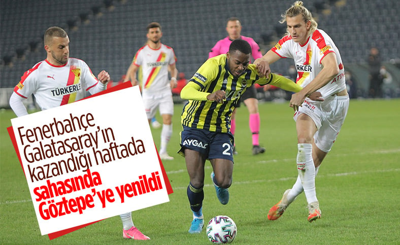 Fenerbahçe, Kadıköy'de Göztepe'ye de mağlup oldu