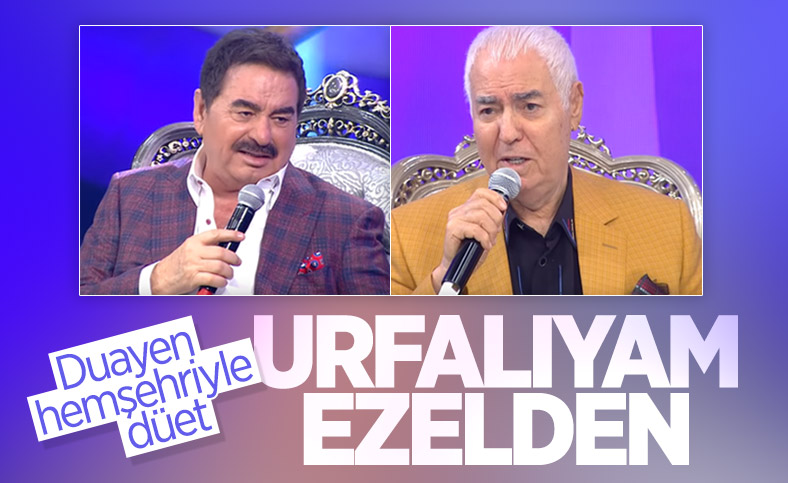 İbrahim Tatlıses ile Nuri Sesigüzel'den 'Urfalıyım Ezelden' düeti