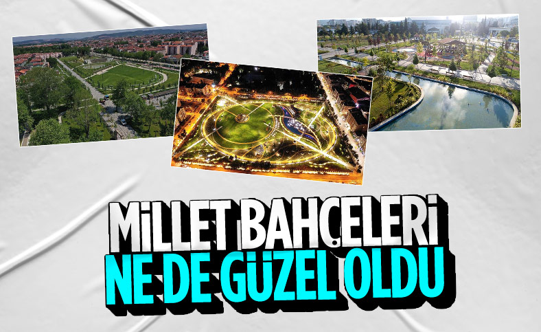 TOKİ eski stadyum alanlarını Millet Bahçesi'ne dönüştürdü