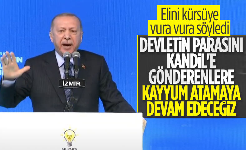 Cumhurbaşkanı Erdoğan, kayyum eleştirilerine yanıt verdi