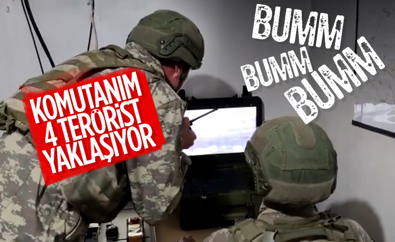 Barış Pınarı bölgesine sızma girişiminde bulunan 4 terörist öldürüldü