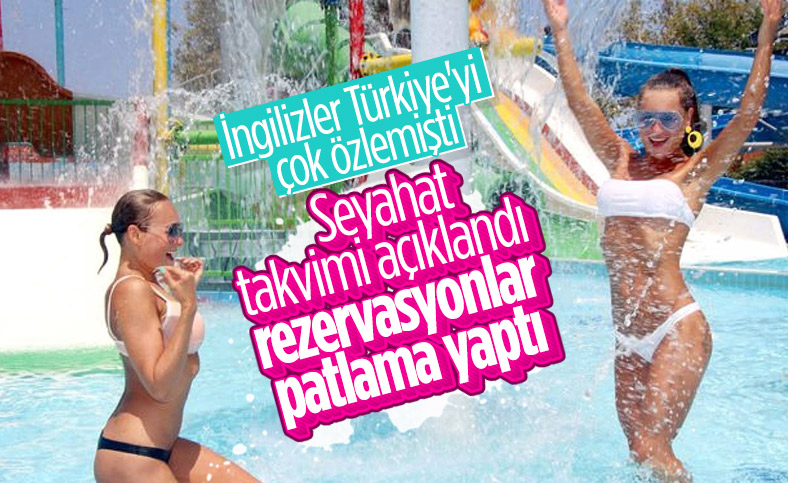 İngilizlerin erken rezervasyonda tercihi Türkiye