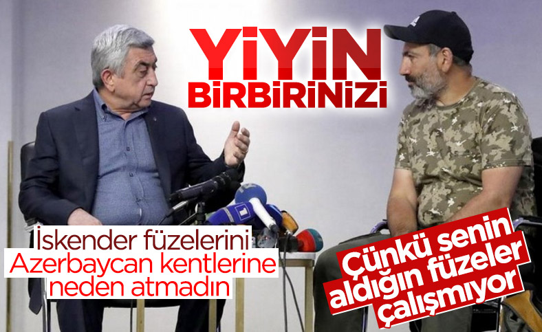 Ermenistan'da Sarkisyan ile Paşinyan arasında Rus İskender füzesi tartışması
