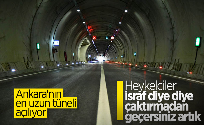 Kızılcahamam - Çerkeş Tüneli açılıyor