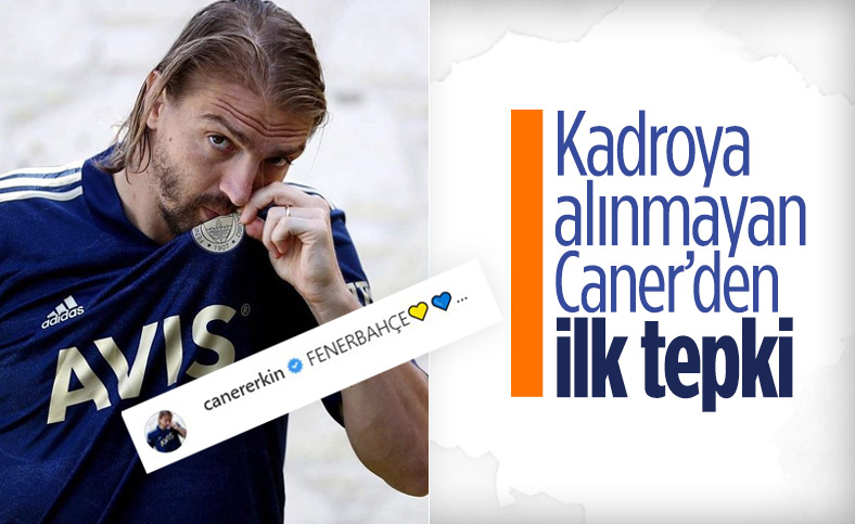 Trabzonspor maçı kadrosuna alınmayan Caner Erkin'den ilk tepki