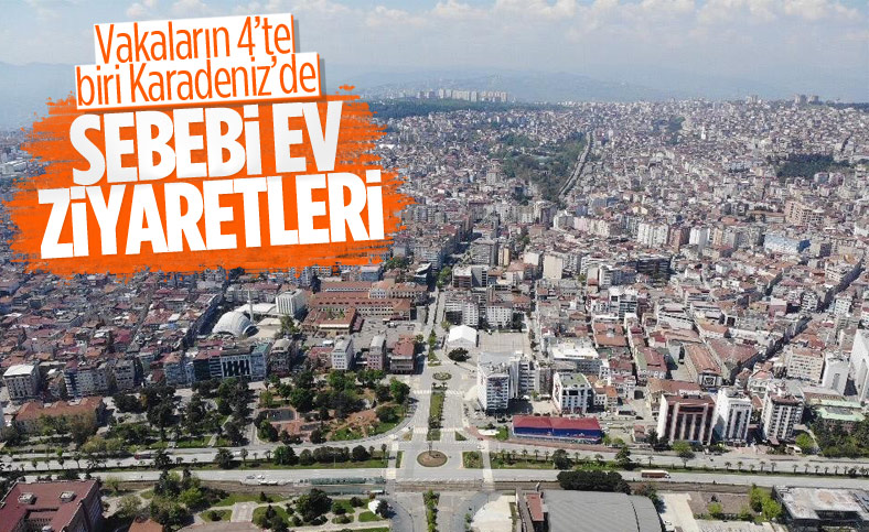 Karadeniz'deki vaka artışlarının sebebi evdeki temas