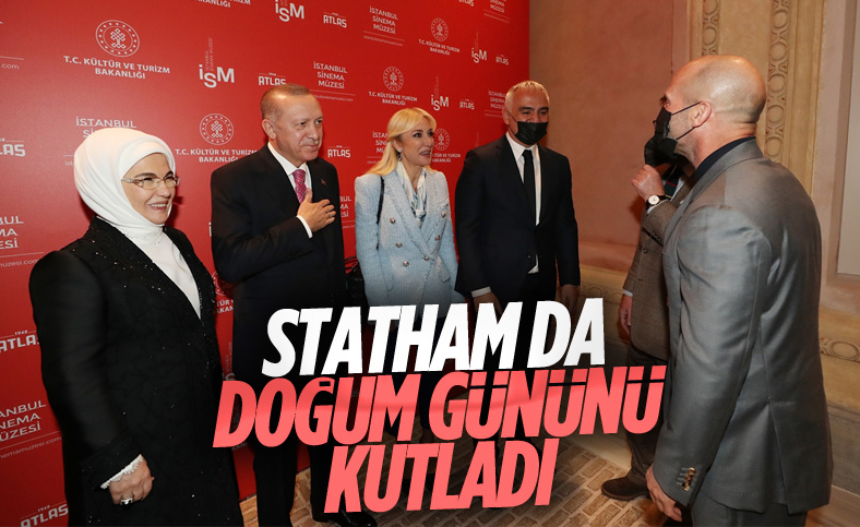 Jason Statham, Cumhurbaşkanı Erdoğan'ın doğum gününü kutladı