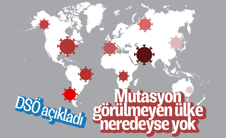 DSÖ Türkiye Temsilcisi, koronavirüste mutasyon görülen ülke sayısını verdi