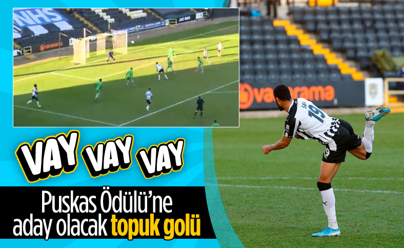 Elisha Sam'dan müthiş topuk golü