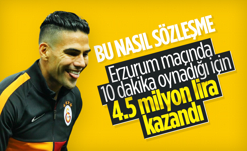 Radamel Falcao'nun sözleşmesindeki bonus maddesi
