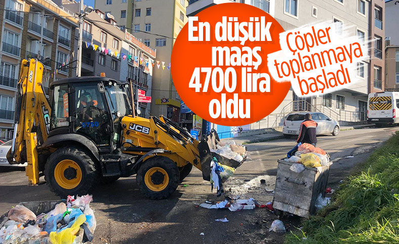 Maltepe'de çöpler toplanıyor