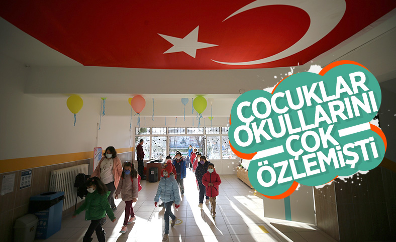 Ülke genelinde risk haritasına göre yüz yüze eğitim başladı