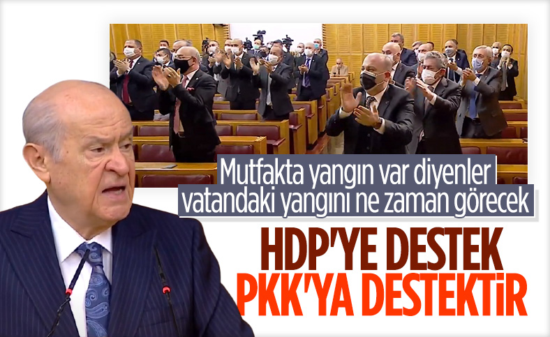 Devlet Bahçeli'den HDP kapatılsın çağrısı