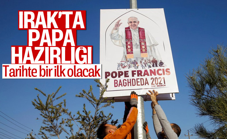 Tarihte ilk kez bir Papa, Irak'a gidecek