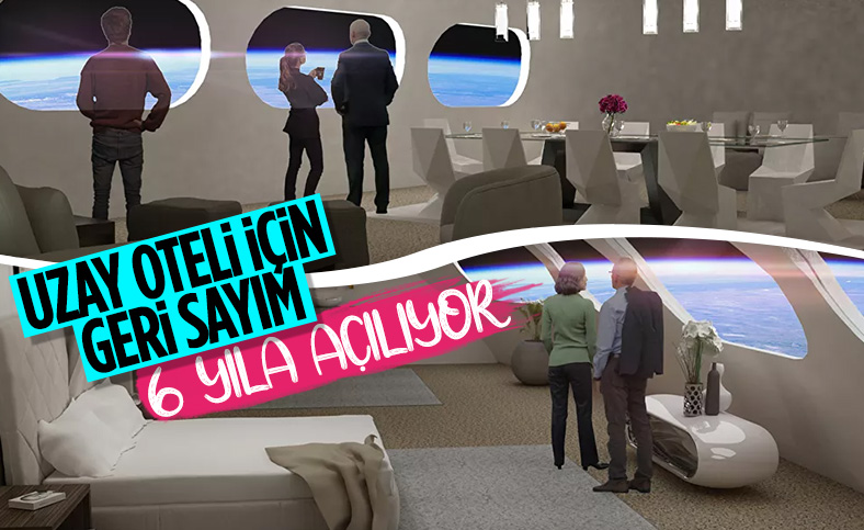 İlk uzay oteli 2027 yılında hizmet vermeye başlayacak