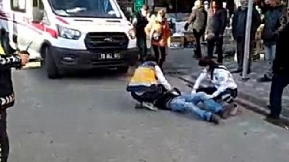 Edremit'te alkollü yayaya kamyonet çarptı