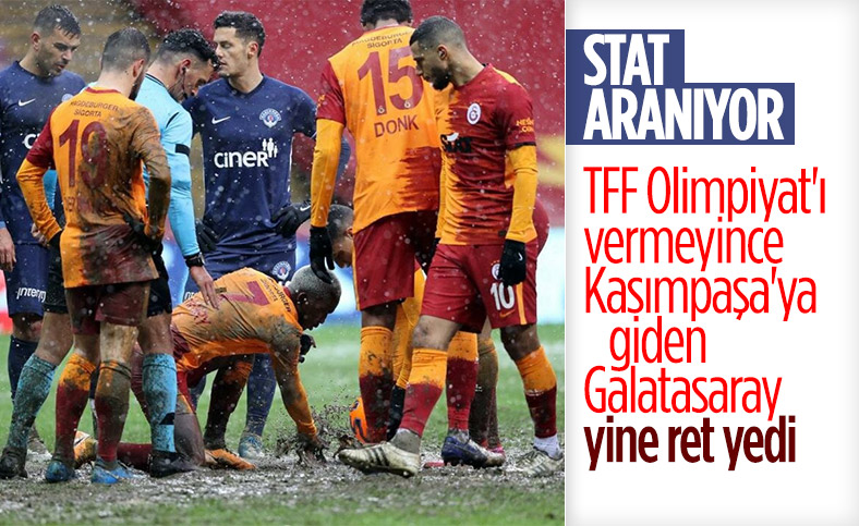 Galatasaray'a, Kasımpaşa da stadını vermedi