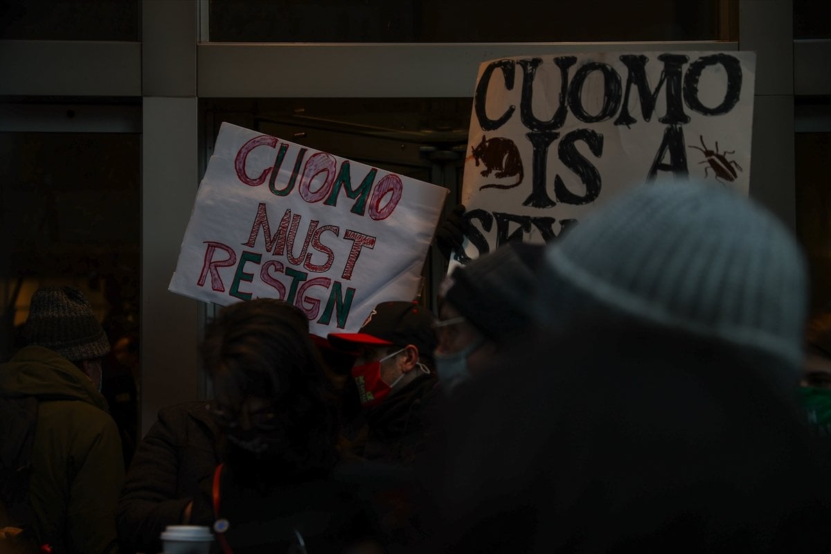 Third harassment claim against New York Governor Cuomo #2