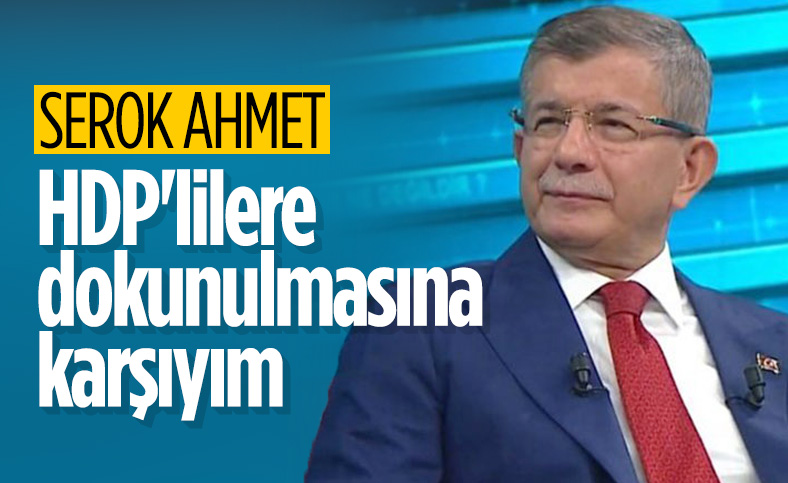 Ahmet Davutoğlu'ndan fezleke yorumu