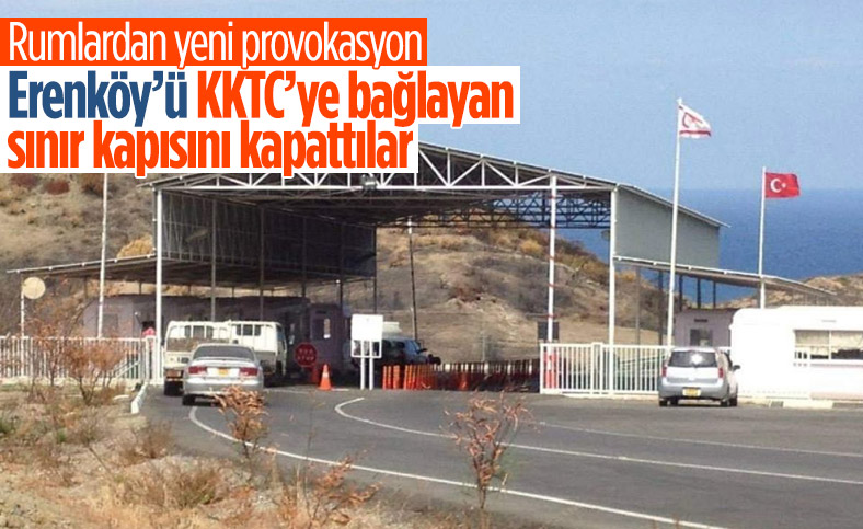 GKRY'den provokasyon: KKTC tarafında askeri birliğe ikmal konvoyunu engellediler