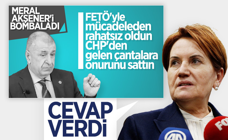 Meral Akşener'e Ümit Özdağ'ın istifası soruldu