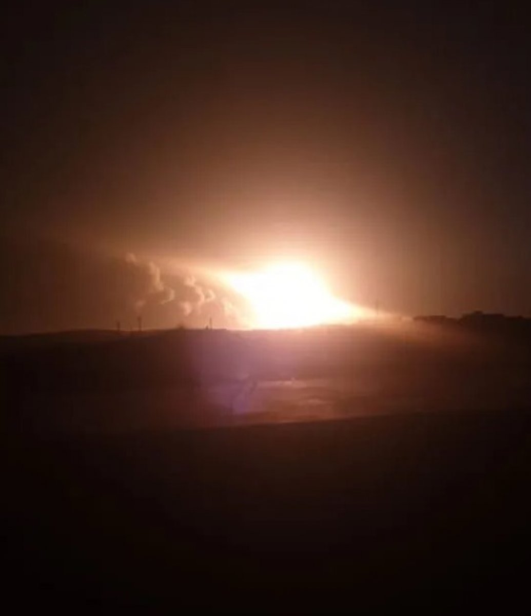 Ballistic missile attack on northern Syria #2