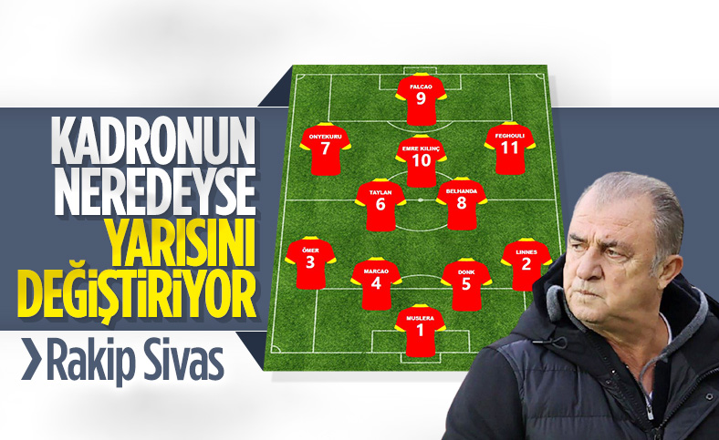 Fatih Terim kadroda değişikliğe gidiyor