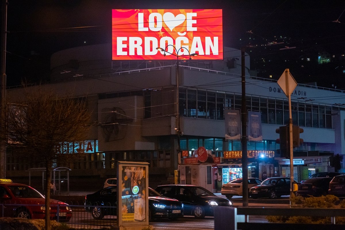 Love Erdogan message from Sarajevo #3