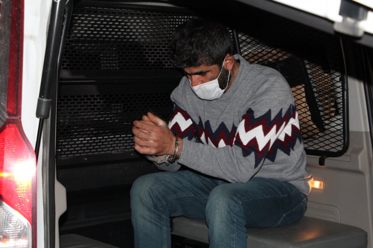 The man who killed his two brothers was arrested in Denizli # 2