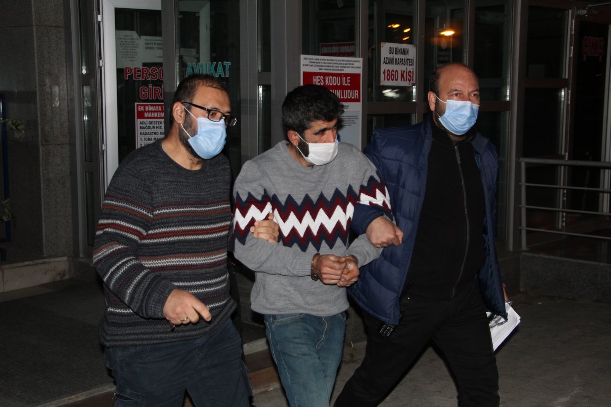 The man who killed his two brothers was arrested in Denizli # 1