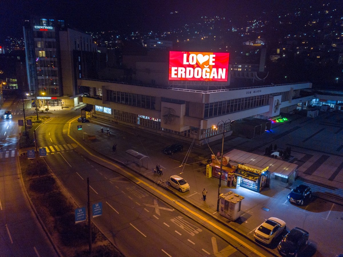 Love Erdogan message from Sarajevo #2