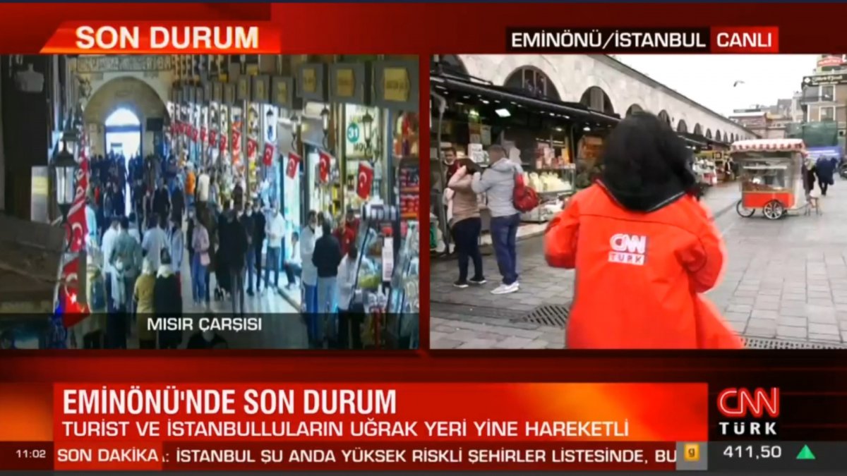 CNN Türk muhabirine canlı yayında küfür