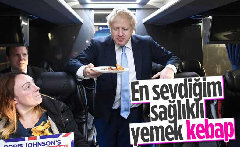 Boris Johnson: En sevdiğim sağlıklı yiyecek kebap