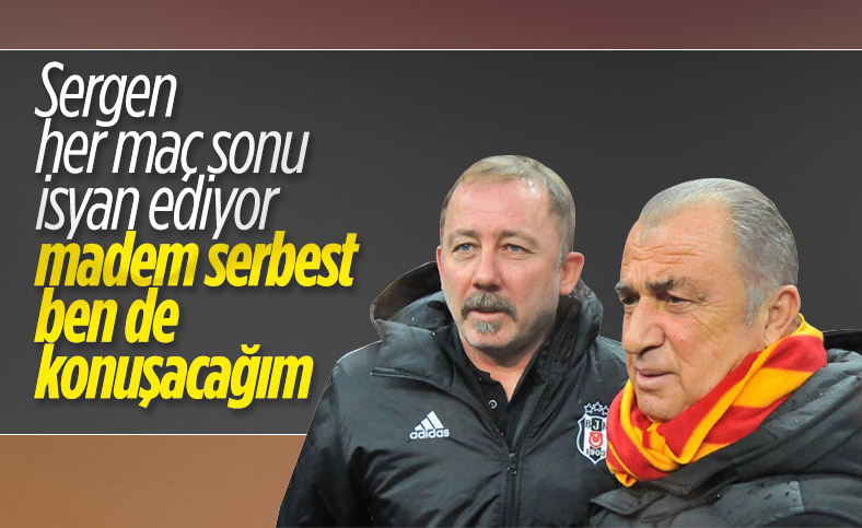 Fatih Terim: Madem serbest, biz de konuşalım