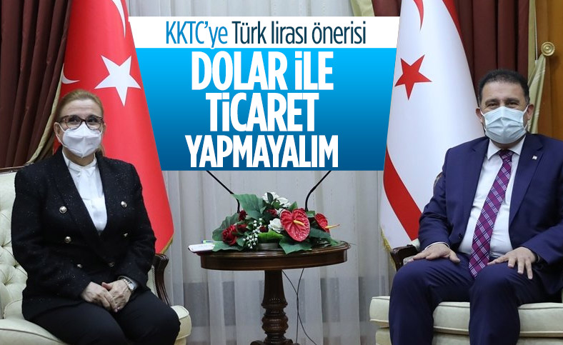 Ticaret Bakanı Pekcan: Türkiye ile KKTC arasında Türk lirası ile ticaret olmalı