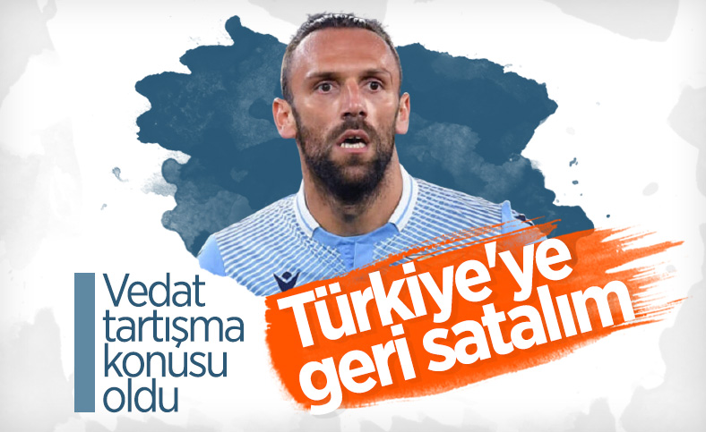 Lazio taraftarlarından Vedat Muriç'e eleştiri