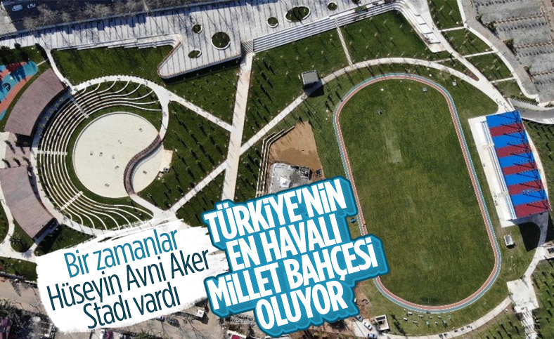 Türkiye’nin ilk spor temalı millet bahçesi