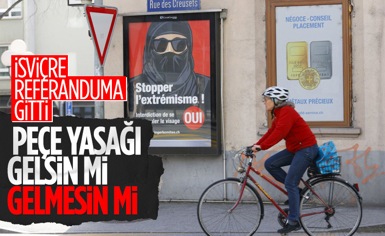 İsviçre'de peçe yasağı referandumu