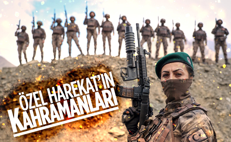 Hakkari'de PKK'nın korkulu rüyası: Kadın özel harekatçılar